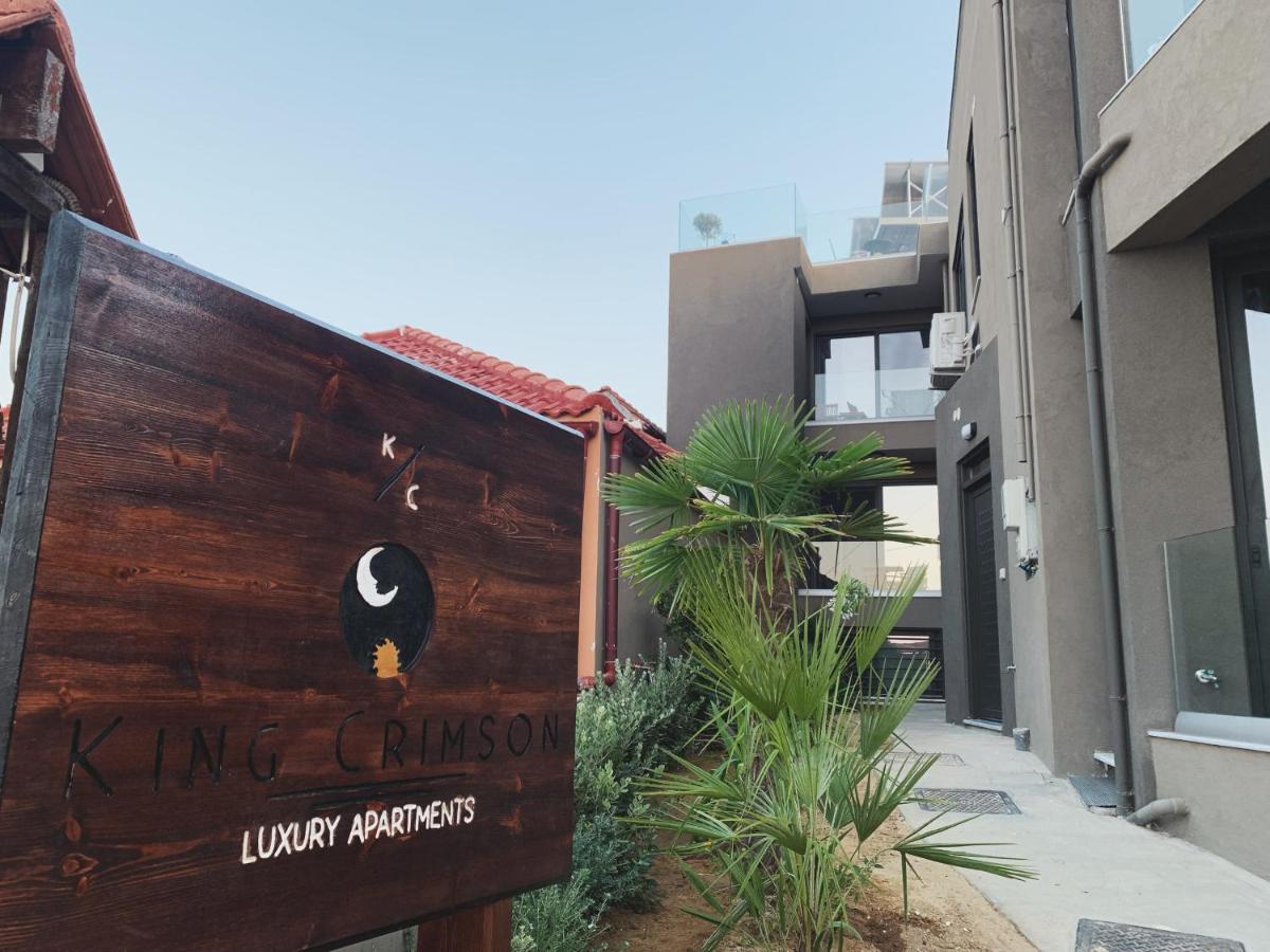 King Crimson Luxury Apartments Marathokefála Eksteriør billede
